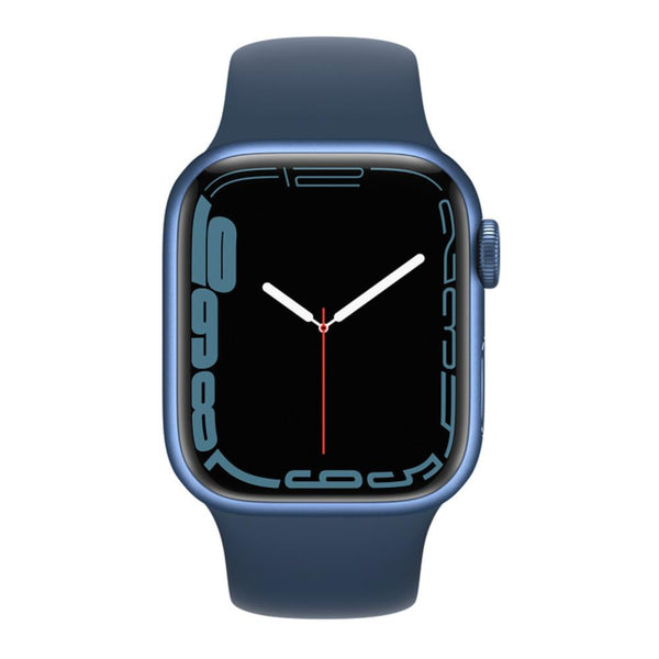 Apple Watch Series 7 GPS + Cellular 41mm Blue Aluminium Case with 