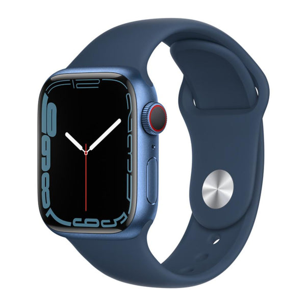 Apple Watch Series 7 GPS + Cellular 41mm Blue Aluminium Case 