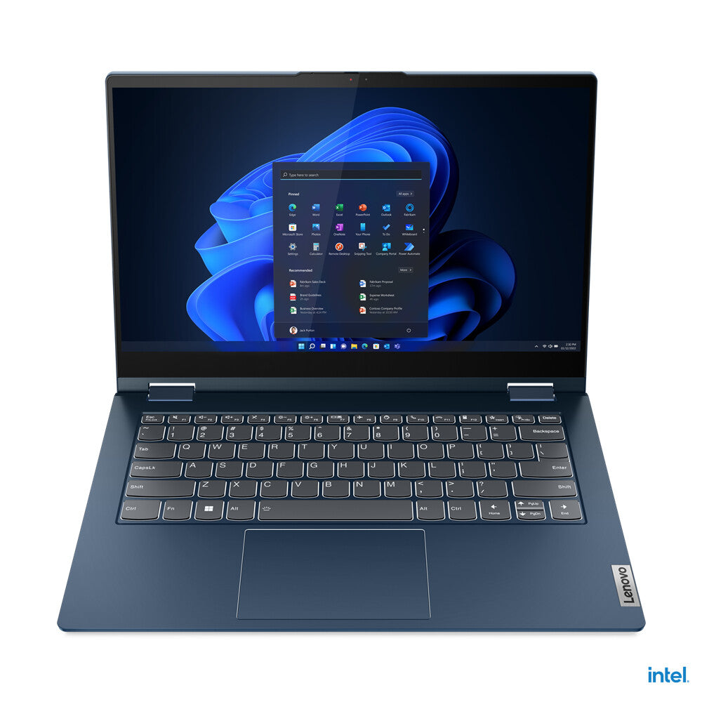 Lenovo ThinkBook 14s Yoga G2 IAP Hybrid (2-in-1) - 35.6 cm (14&quot;) - Touchscreen - Intel® Core™ i5-1235U - 8 GB DDR4-SDRAM - 256 GB SSD - Wi-Fi 6 - Windows 11 Pro - Blue