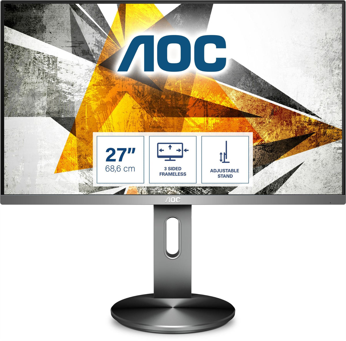 AOC 90 Series I2790PQU/BT Computer Monitor 68.6 cm (27&quot;) 1920 x 1080 pixels Full HD LED Black