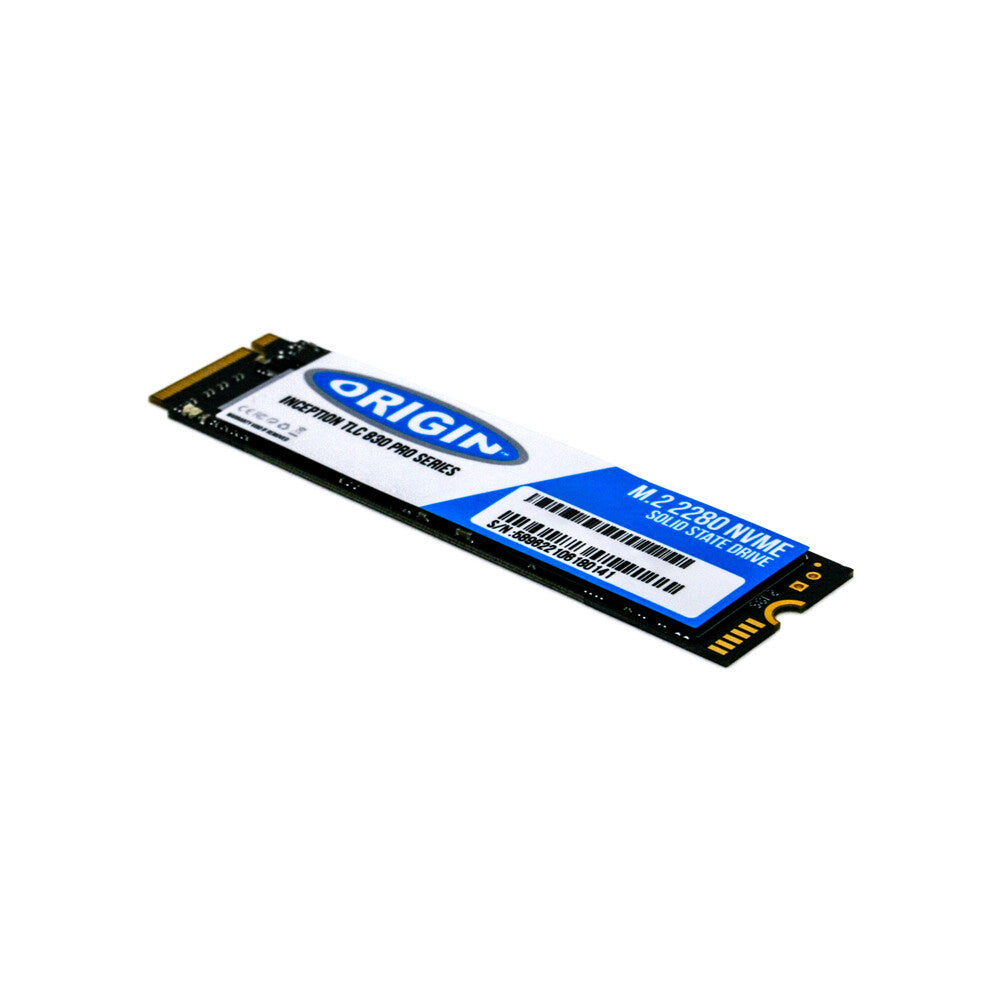 Origin Storage Inception TLC830 Pro Series -  PCIe 3.0 NVMe 3D TLC M.2 SSD - 256 GB