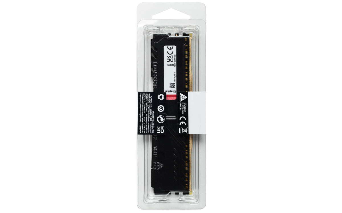 Kingston Technology FURY Beast Black - 16 GB 1 x 16 GB 2666MT/s DDR4 memory module