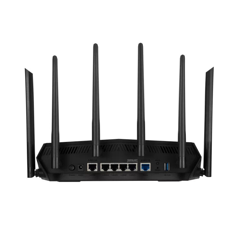 ASUS TUF Gaming AX6000 - Gigabit Ethernet Dual-band (2.4 GHz / 5 GHz) wireless router in Black