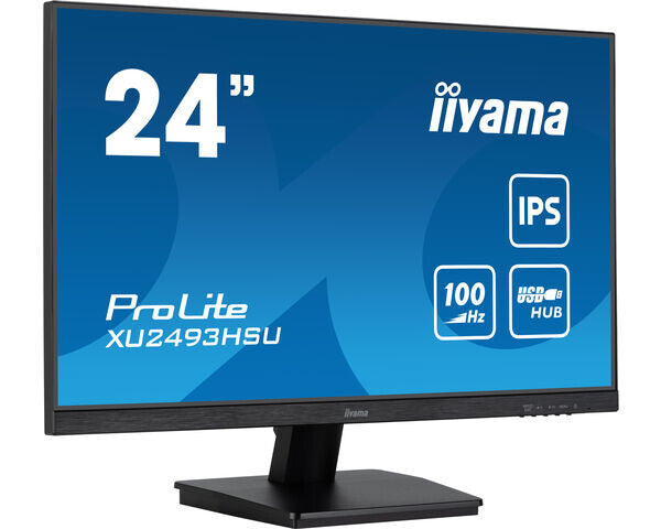 iiyama ProLite XU2493HSU-B6 - 61 cm (24&quot;) - 1920 x 1080 pixels Full HD LED Monitor