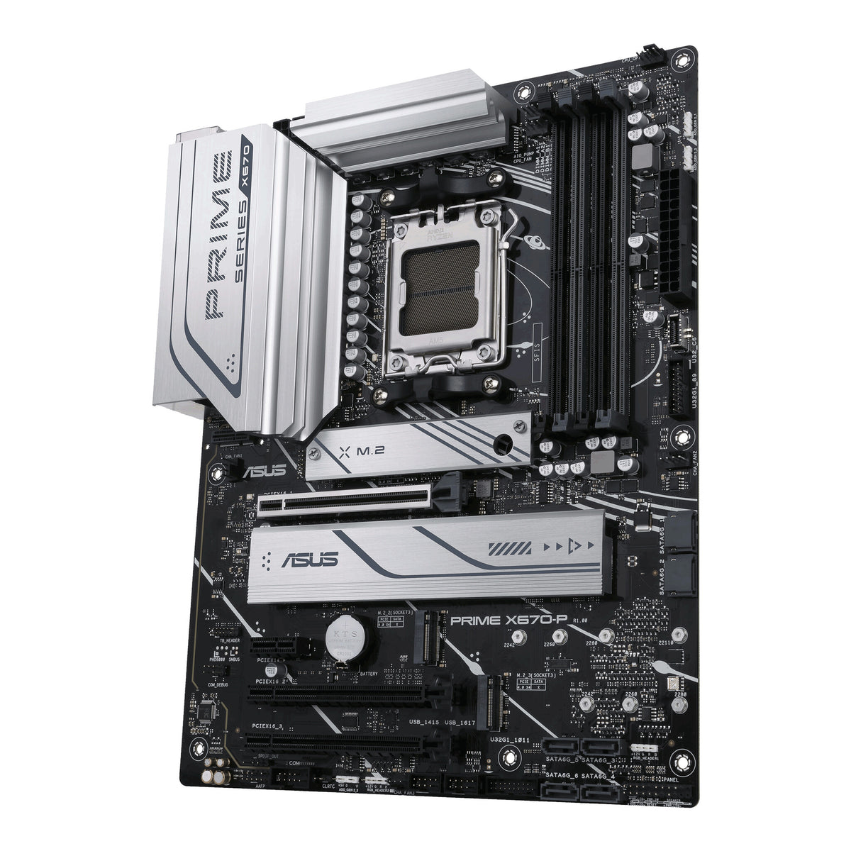 ASUS PRIME X670-P ATX motherboard - AMD X670 Socket AM5