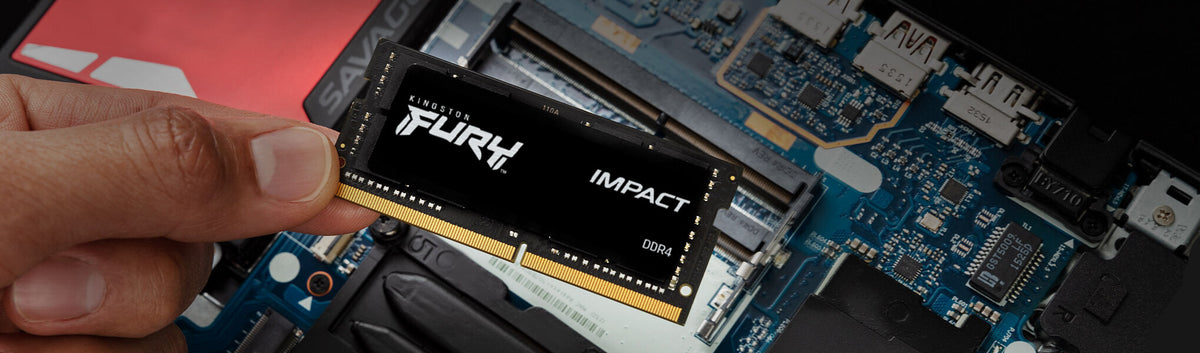 Kingston Technology FURY Impact - 8 GB 1 x 8 GB 3200MT/s DDR4 SO-DIMM memory module