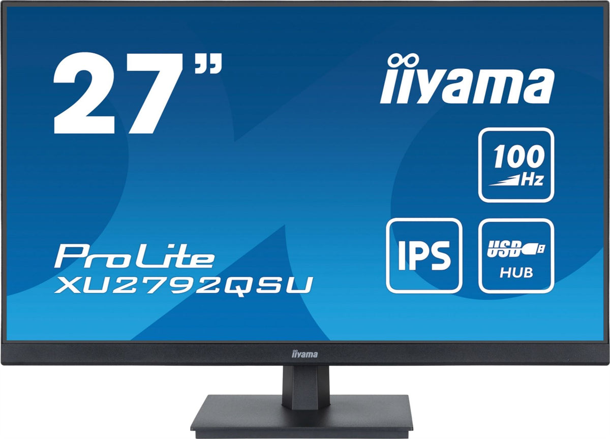 iiyama ProLite computer monitor 68.6 cm (27&quot;) 2560 x 1440 pixels Dual WQHD LED