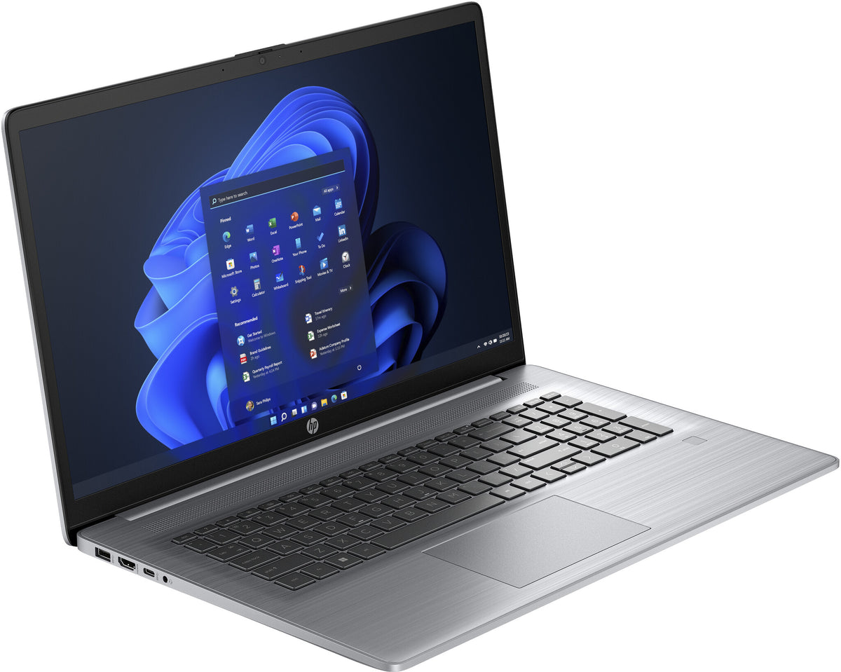HP 470 G10 Laptop - 43.9 cm (17.3&quot;) - Intel® Core™ i7-1355U - 16 GB DDR4-SDRAM - 512 GB SSD - Wi-Fi 6 - Windows 11 Pro - Grey