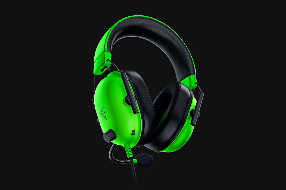 Razer BlackShark V2 X - Wired Gaming Headset in Green / Black