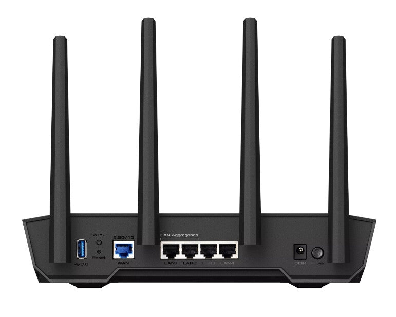 ASUS TUF-AX4200 - Gigabit Ethernet Dual-band (2.4 GHz / 5 GHz) wireless router in Black