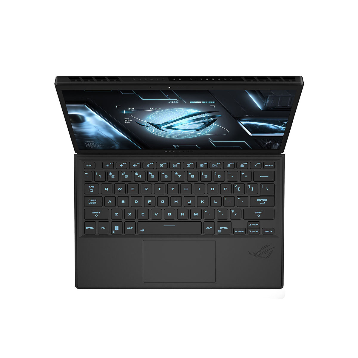 ASUS ROG Flow Z13 Hybrid (2-in-1) Laptop - 34 cm (13.4&quot;) - Touchscreen - Intel® Core™ i9-13900H - 16 GB LPDDR5-SDRAM - 1 TB SSD - NVIDIA GeForce RTX 4050 - Wi-Fi 6E - Windows 11 Home - Black