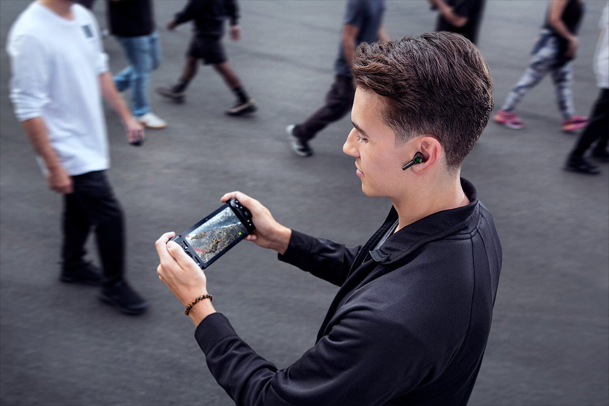 Razer Hammerhead HyperSpeed - Bluetooth Wireless In-ear Gaming Earbuds in Black