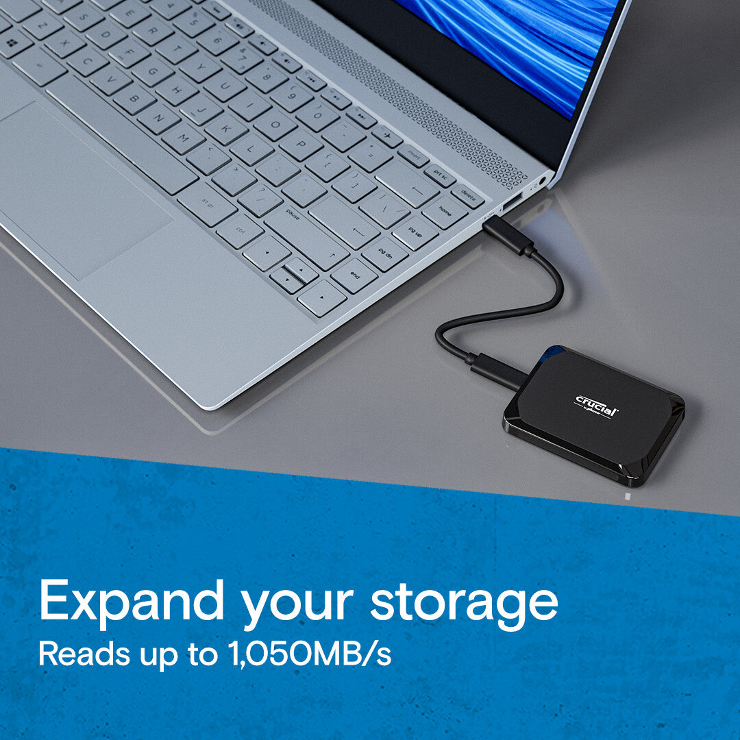 Crucial X9 - External solid state drive - 1 TB