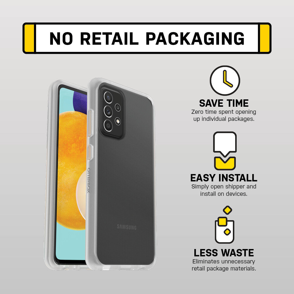 OtterBox React Series for Samsung Galaxy A52 / A52 (5G) in Transparent - No Packaging