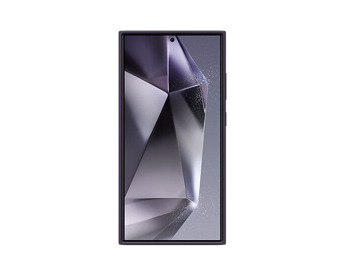 Samsung Silicone Case for Galaxy S24 Ultra in Dark Violet