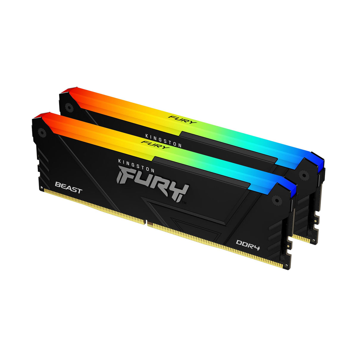 Kingston Technology FURY Beast RGB - 16 GB 2 x 8 GB 3200MT/s DDR4 memory module