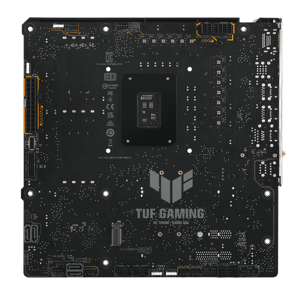 ASUS TUF GAMING B760M-BTF WIFI micro ATX motherboard - Intel B760 LGA 1700