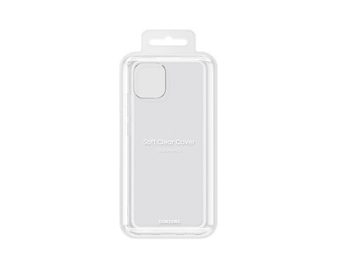 Samsung Soft Clear Cover for Galaxy A03 in Transparent