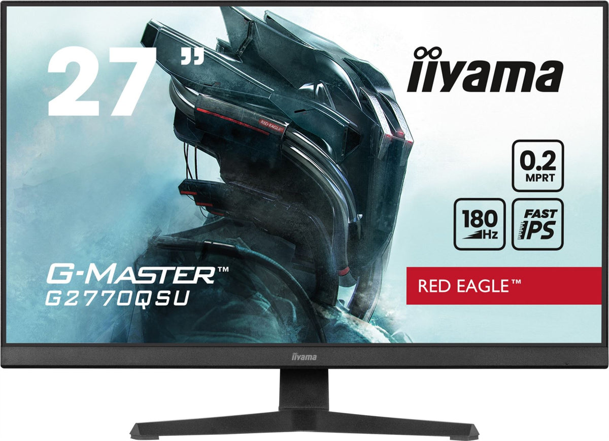 iiyama G-MASTER G2770QSU-B6 - 68.6 cm (27&quot;) - 2560 x 1440 pixels WQHD LED Monitor