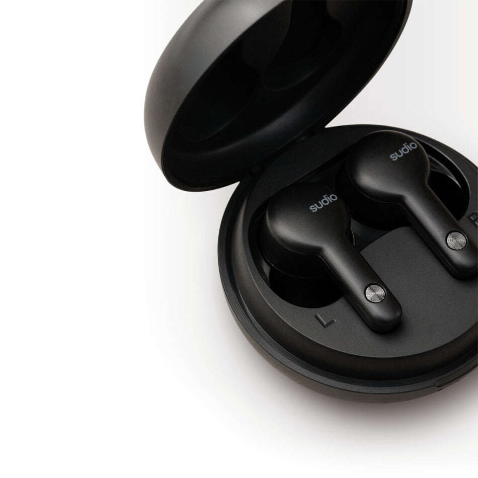 Sudio A2 - Bluetooth True Wireless Stereo (TWS) In-ear Earbuds in Black