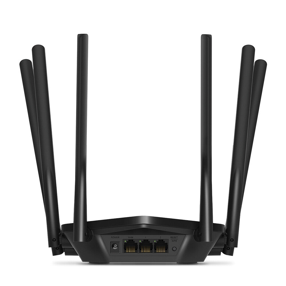Mercusys AC1900 - Gigabit Ethernet Dual-band (2.4 GHz / 5 GHz) wireless router in Black