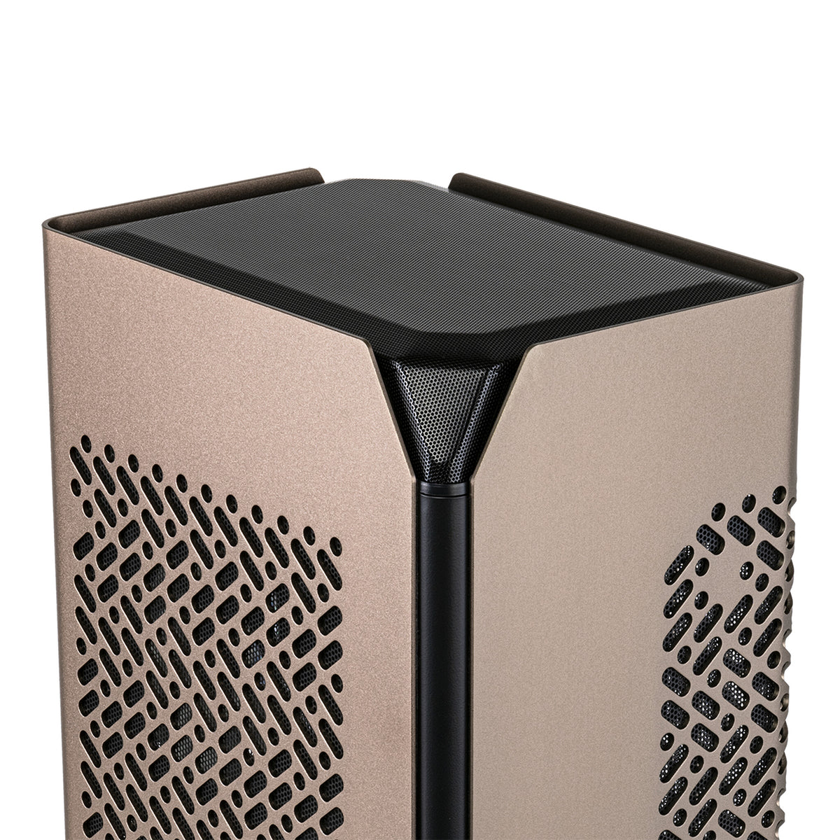 Cooler Master NCORE 100 MAX - ITX SFF Tower Case in Bronze w/ 850W SFX Gold PSU