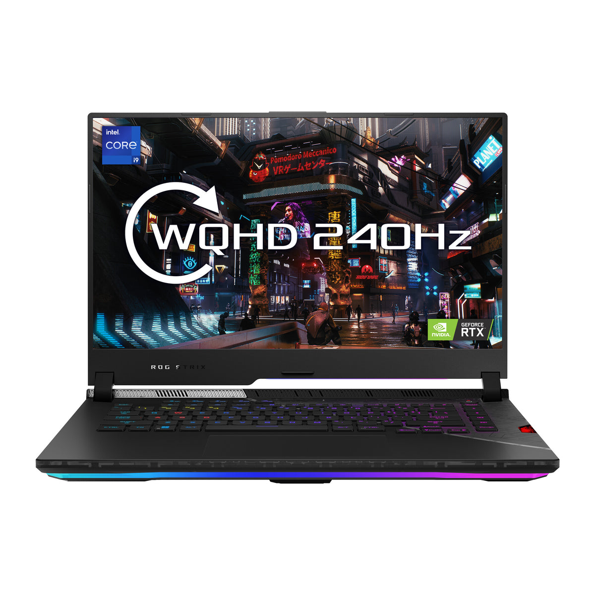 ASUS ROG Strix SCAR 15 Laptop - 39.6 cm (15.6&quot;) - Intel® Core™ i9-12900H - 32 GB DDR5-SDRAM - 2 TB SSD - NVIDIA GeForce RTX 3080 Ti - Wi-Fi 6E - Windows 11 Home - Black