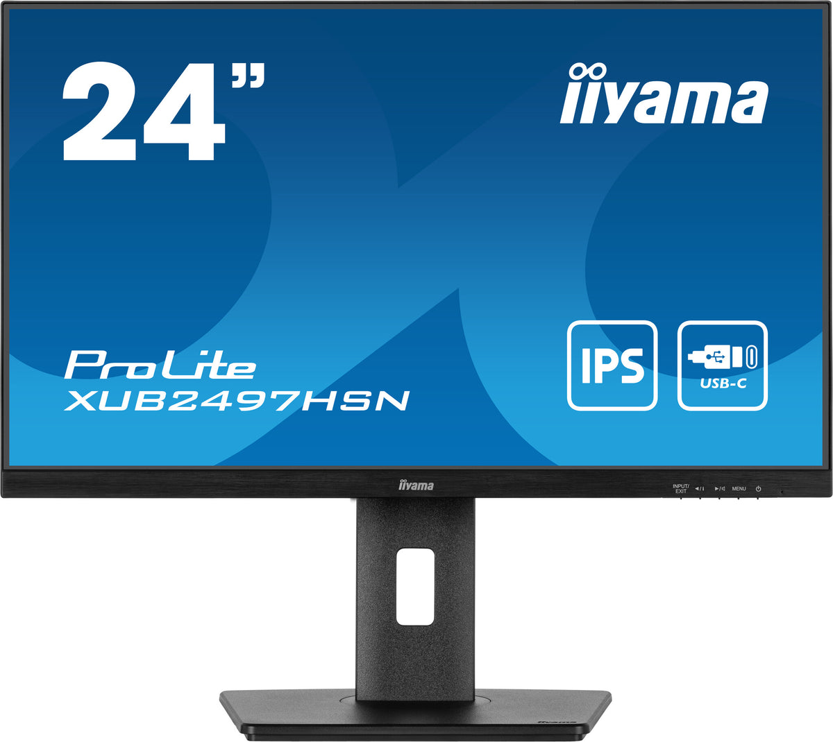 iiyama ProLite XUB2497HSN-B1 - 61 cm (24&quot;) - 1920 x 1080 pixels Full HD LED Monitor