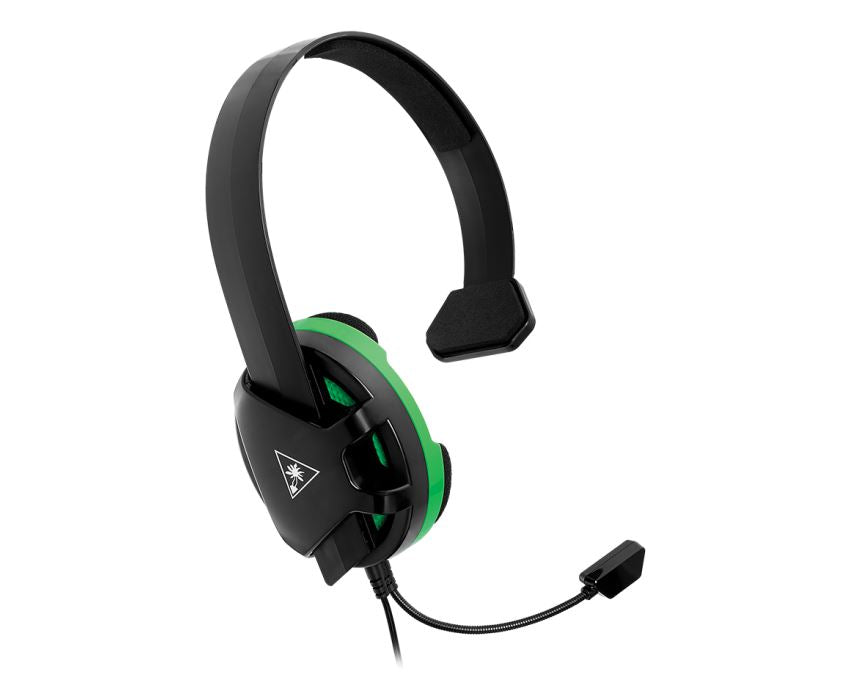 Turtle Beach Recon Chat Black Headset for Xbox one, Xbox Series X, PS5, PS4, Switch - Black &amp; Green