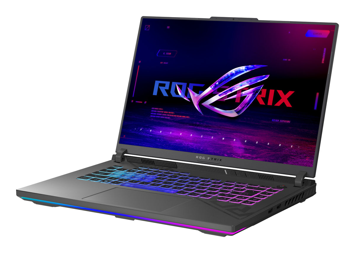 ASUS ROG Strix G16 Laptop - 40.6 cm (16&quot;) - Intel® Core™ i5-13450HX - 16 GB DDR5-SDRAM - 512 GB SSD - NVIDIA GeForce RTX 4060 - Wi-Fi 6E - Windows 11 Home - Black / Grey