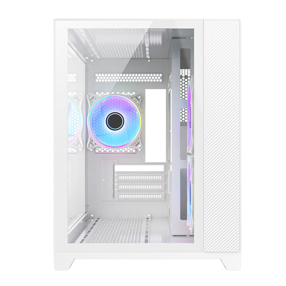 VIDA Akira - MicroATX Mini Tower Case in White