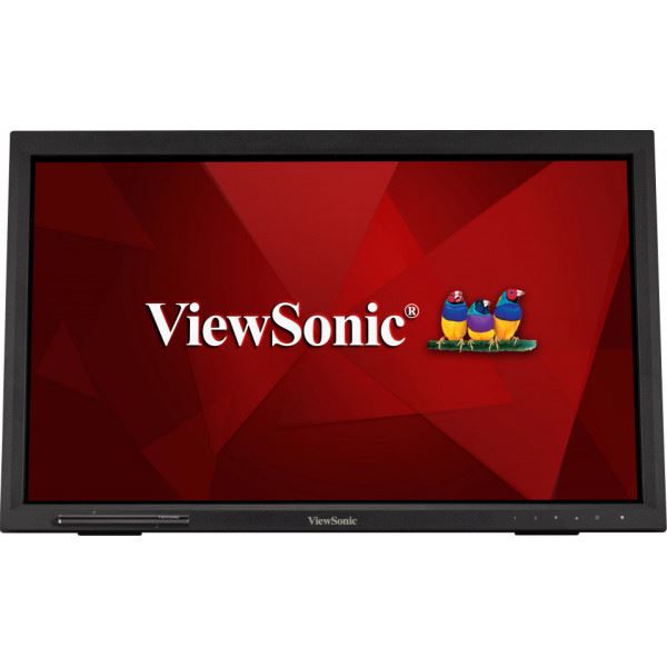 Viewsonic TD2223 Computer Monitor 54.6 cm (21.5&quot;) 1920 x 1080 pixels Full HD LED Touchscreen Multi-user Black
