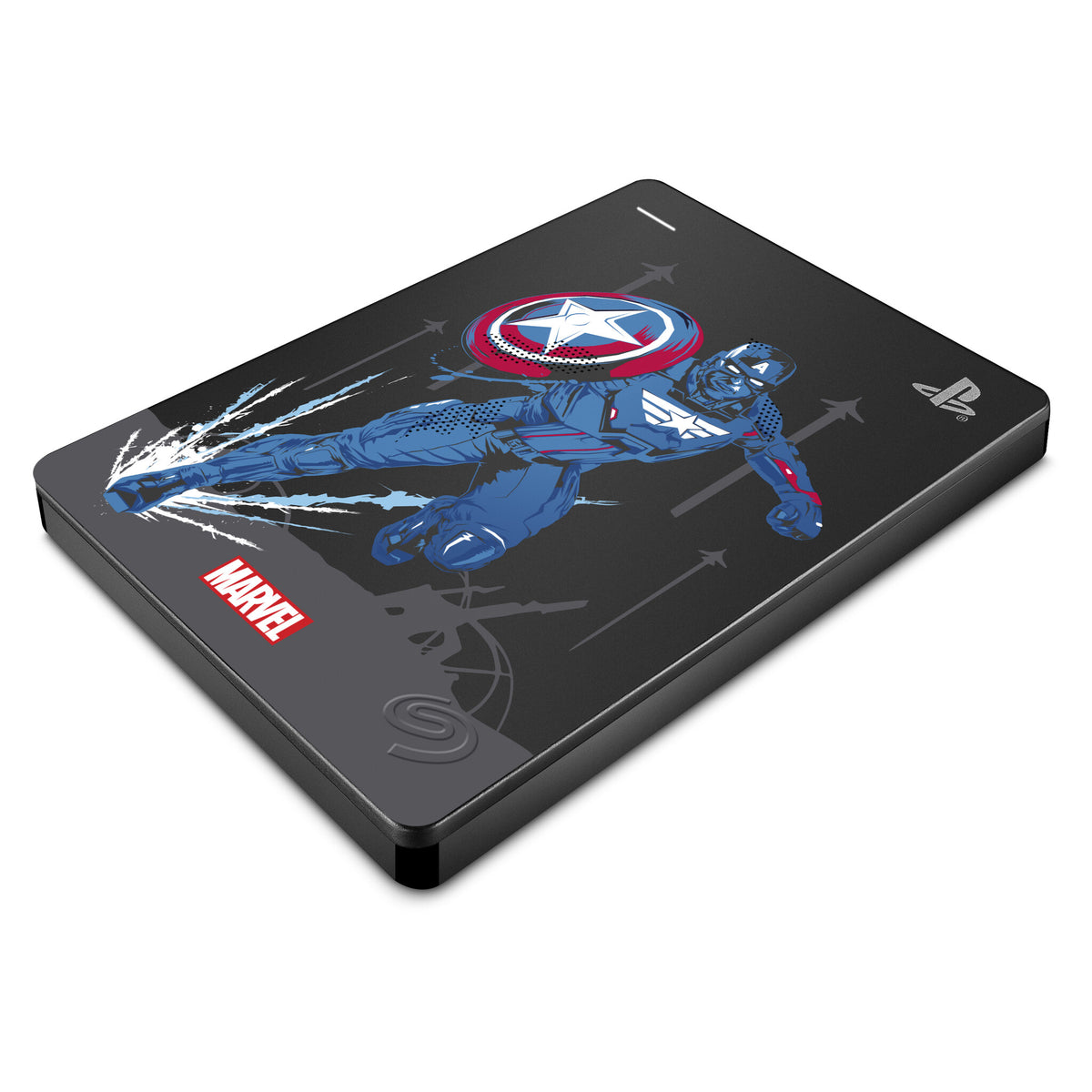 Seagate Game Drive for PS4 - Marvels Avengers Captain America Special Edition - External HDD - 2 TB