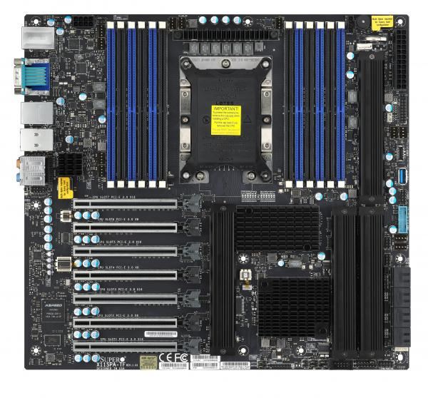 Supermicro MBD-X11SPA-T-O motherboard Intel® C621 LGA 3647 (Socket P) Extended ATX