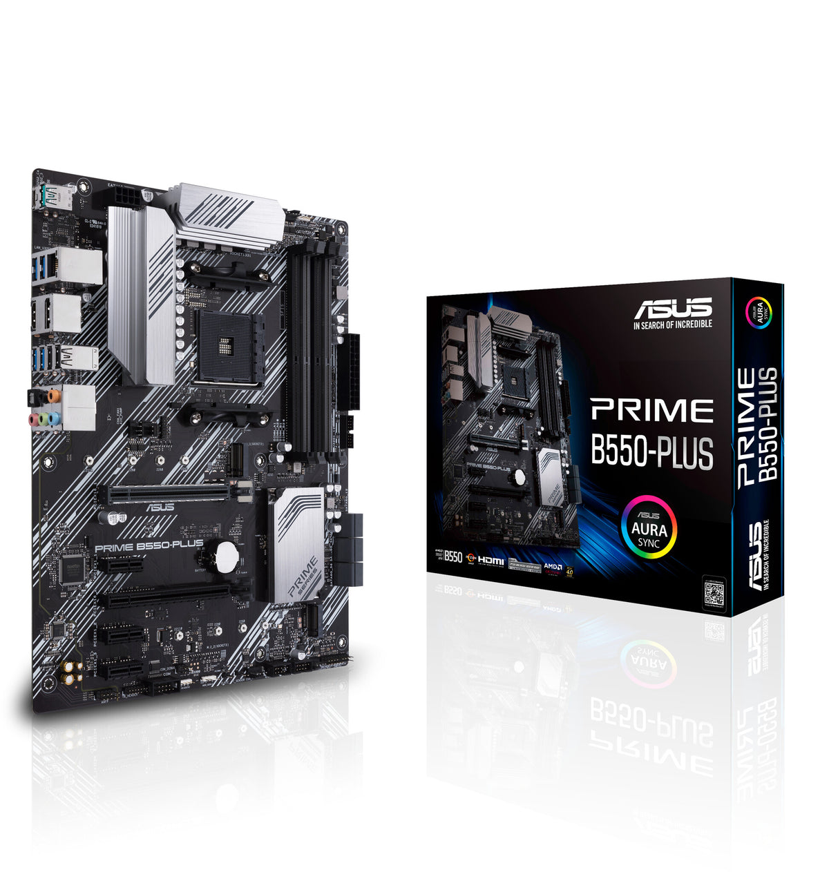 ASUS PRIME B550-PLUS ATX motherboard - AMD B550 Socket AM4