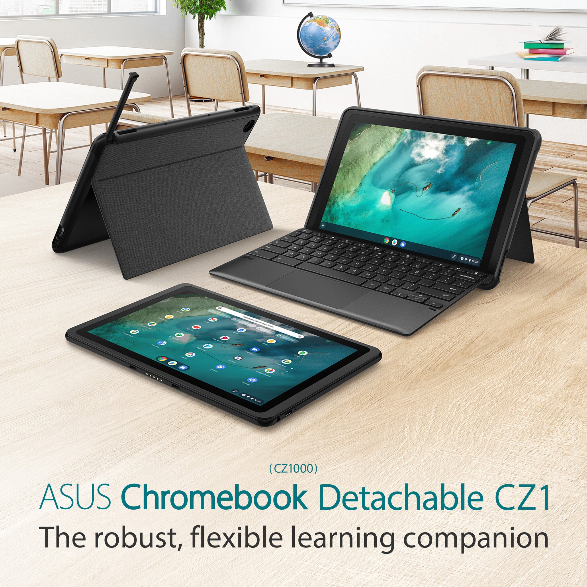 ASUS Chromebook Detachable CZ1 - 25.6 cm (10.1