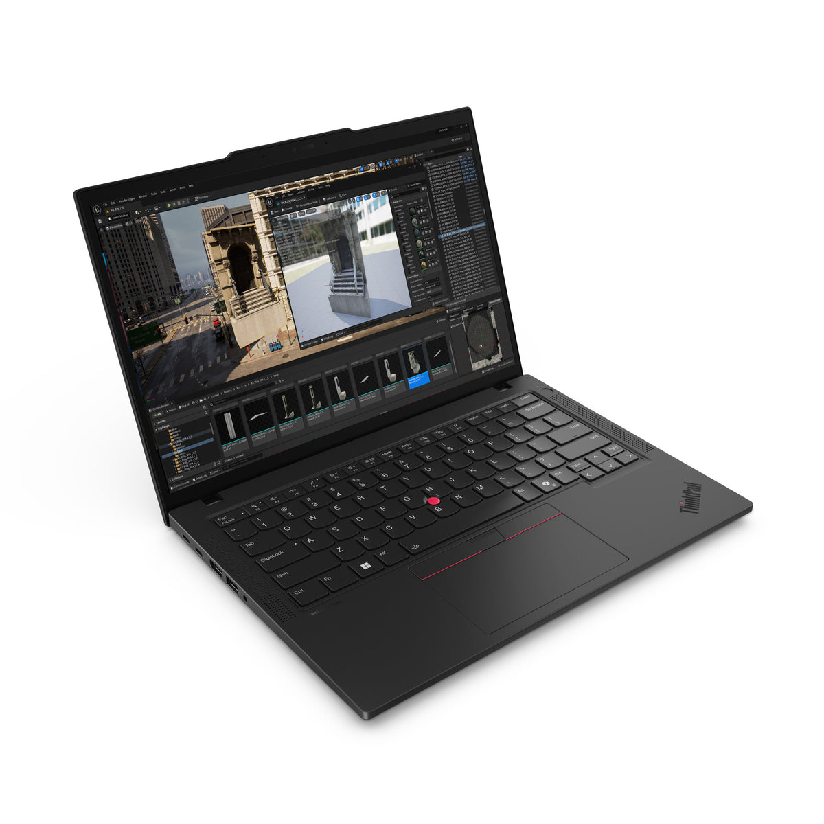 Lenovo ThinkPad P14s (Gen 5) Laptop - AMD Ryzen™ 7 PRO 8840HS - 35.6 cm (14&quot;) - 16 GB DDR5-SDRAM - 512 GB SSD - Wi-Fi 6E - Windows 11 Pro - Black