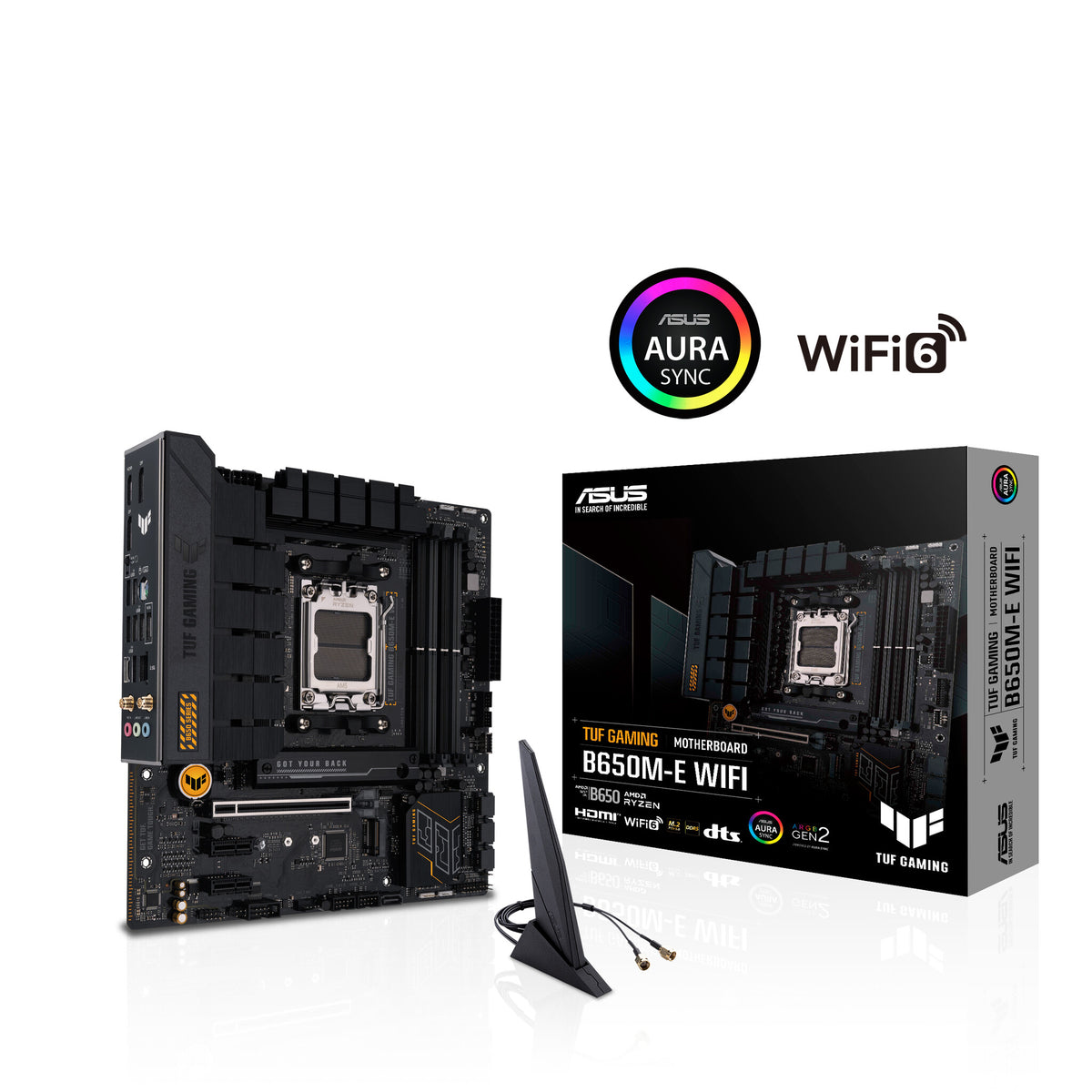 ASUS TUF GAMING B650M-E WIFI micro ATX motherboard - AMD B650 Socket AM5