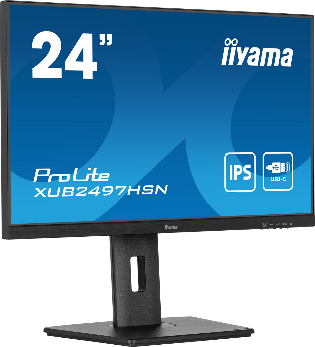 iiyama ProLite XUB2497HSN-B1 - 61 cm (24&quot;) - 1920 x 1080 pixels Full HD LED Monitor