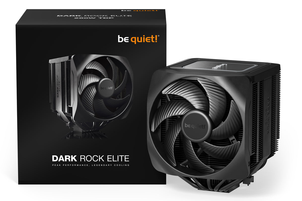 be quiet! Dark Rock Elite - Air Processor Cooler in Black - 135mm