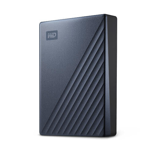 Western Digital My Passport Ultra - External Hard Drive in Blue - 4 TB