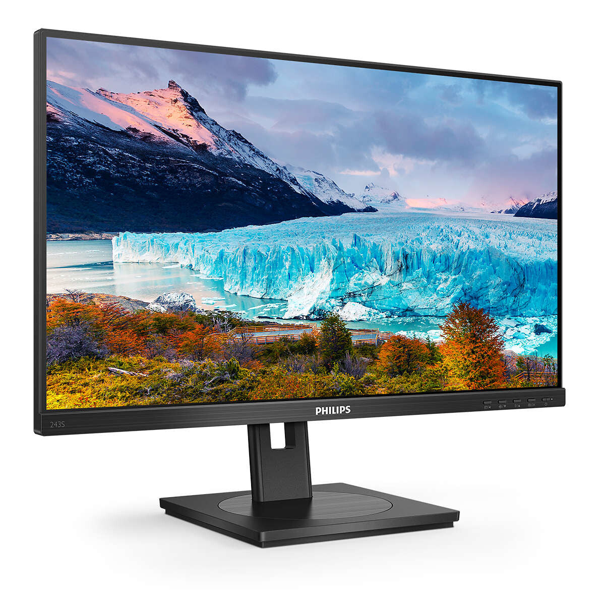 Philips S Line 243S1/00 computer monitor 60.5 cm (23.8&quot;) 1920 x 1080 pixels Full HD LCD Black