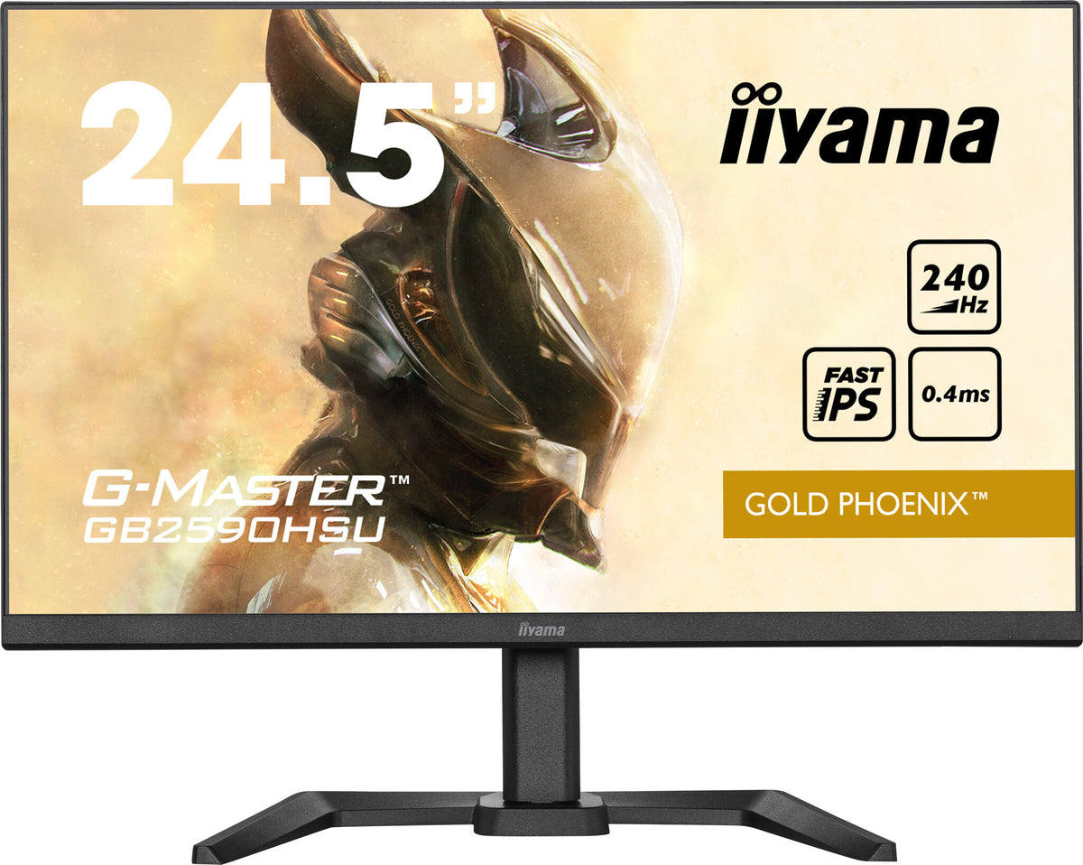 iiyama G-MASTER GB2590HSU-B5 - 62.2 cm (24.5&quot;) - 1920 x 1080 pixels FHD LCD Monitor