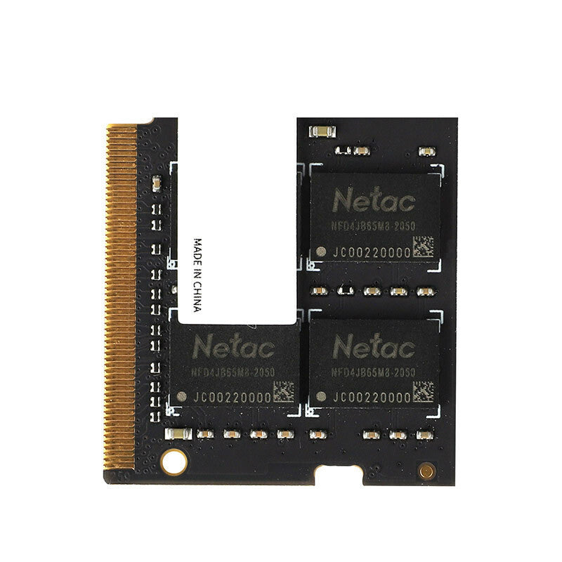 Netac NTBSD4N32SP-08 - 8 GB 1 x 8 GB DDR4 SO-DIMM 3200 MHz memory module