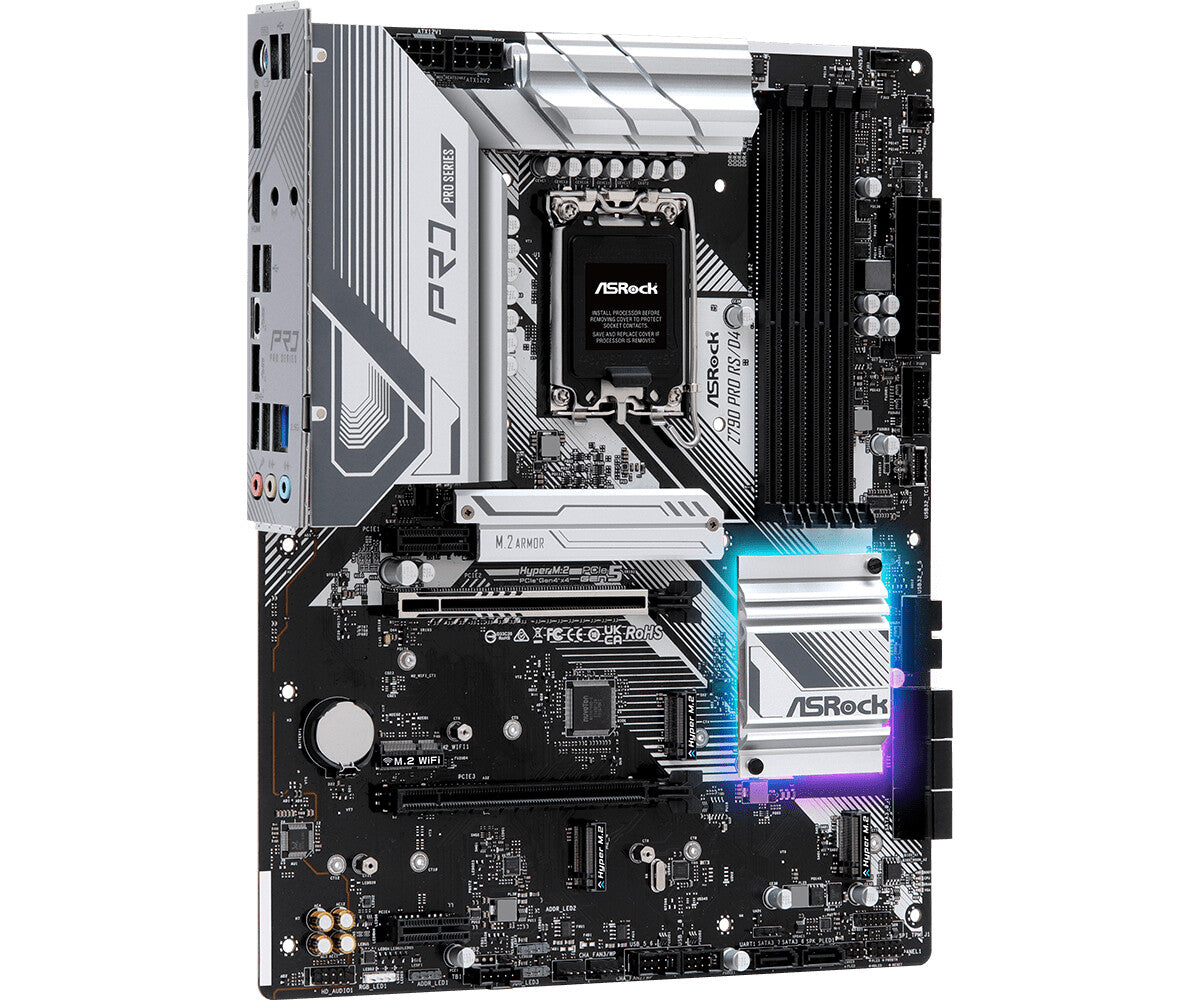 Asrock Z790 Pro RS/D4 ATX motherboard - Intel Z790 LGA 1700