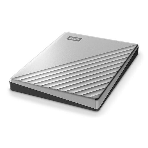 Western Digital My Passport Ultra - External Hard Drive in Silver - 2 TB