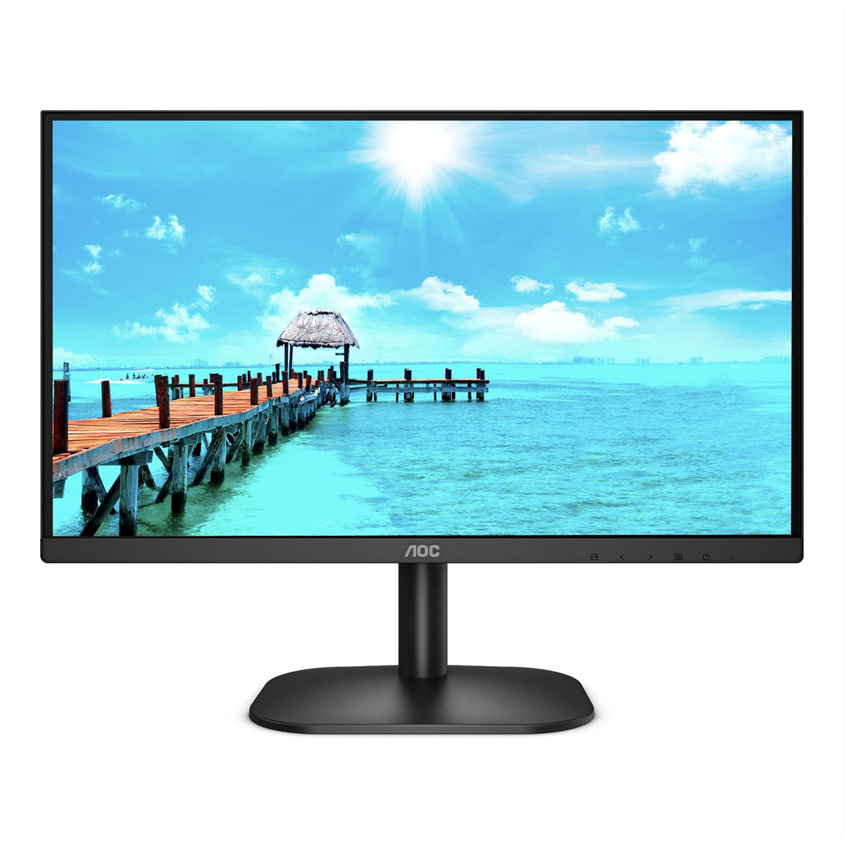 AOC B2 22B2QAM LED display 54.6 cm (21.5&quot;) 1920 x 1080 pixels Full HD Black Monitor