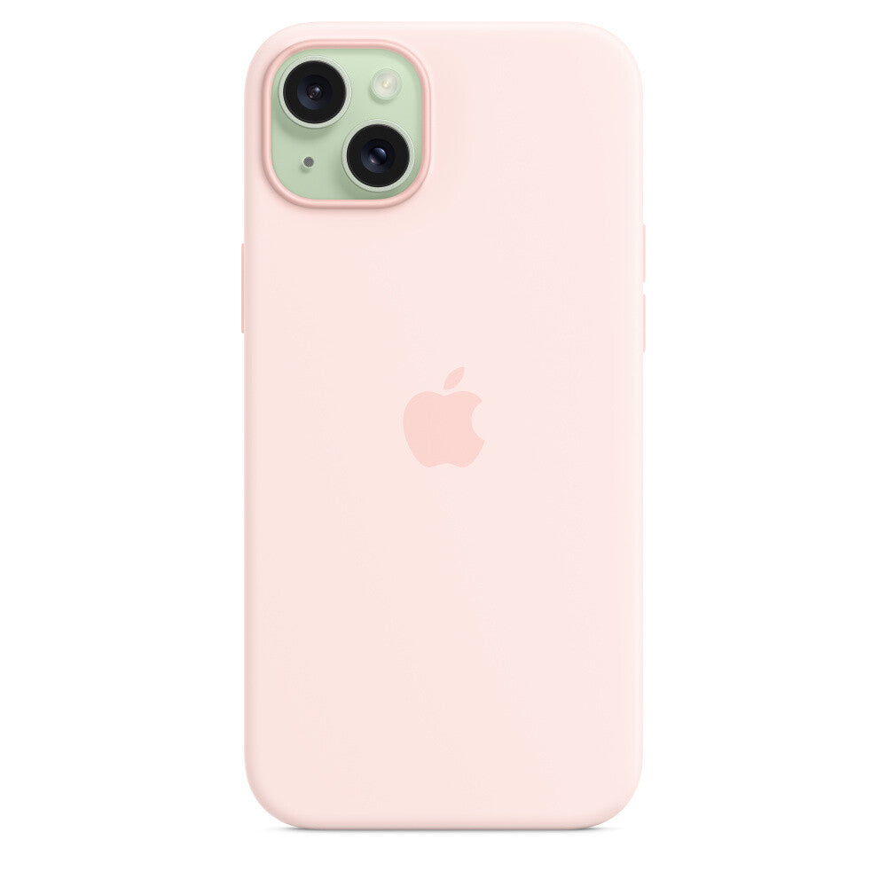 Apple MT143ZM/A - Silicone Case with MagSafe for iPhone 15 Plus in Pink
