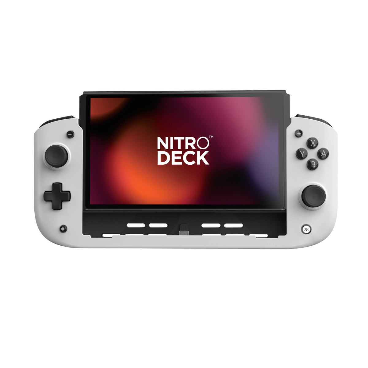CRKD Nitro Deck for Nintendo Switch in White