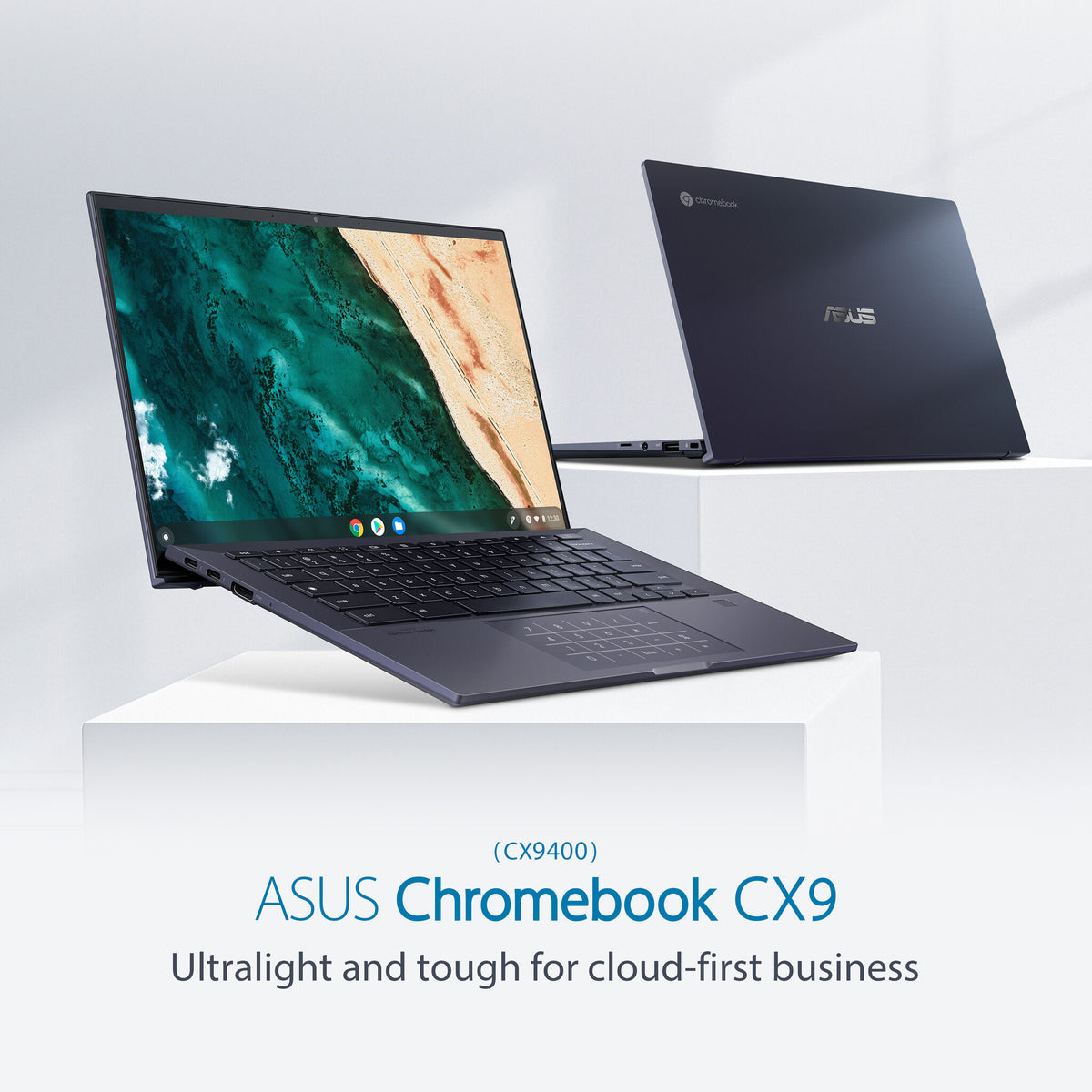 ASUS Chromebook CX9 - 35.6 cm (14&quot;) - Intel® Core™ i5-1135G7 - 8 GB LPDDR4x-SDRAM - 256 GB SSD - Wi-Fi 6 - ChromeOS - Black